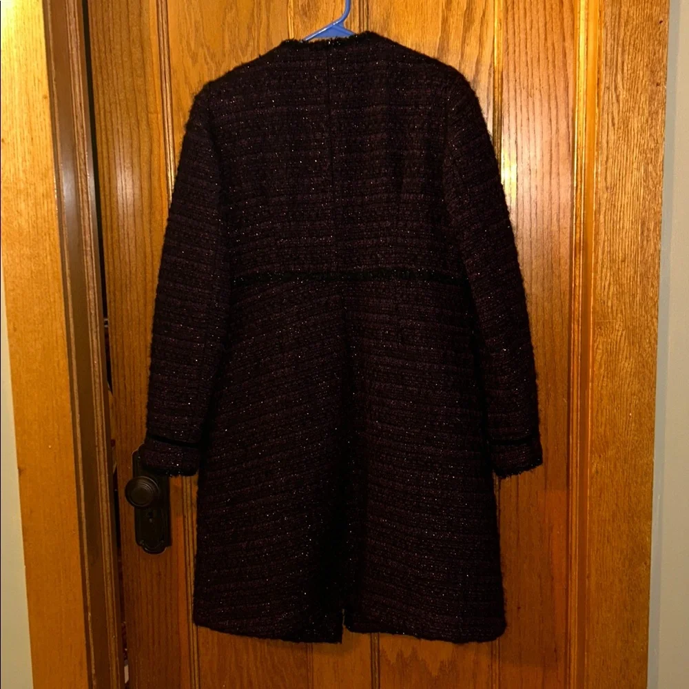 Seraphine Marina Sparkle Tweed Coat - ASO Kate Middleton Size 6 - Picture 8 of 8
